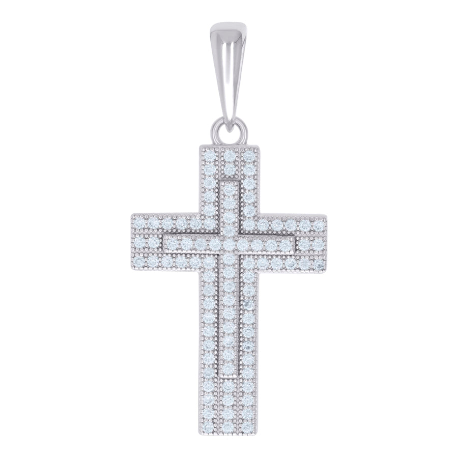 925 Silver Pendant 0.57Ct Moissanite