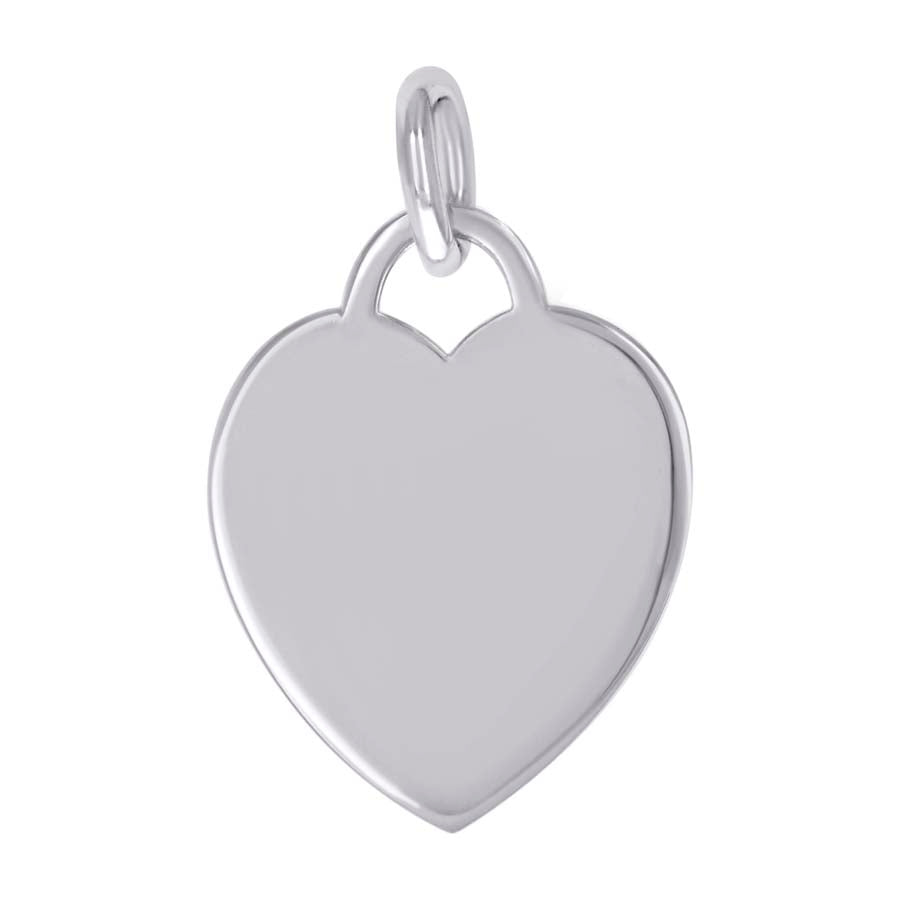 925 Sterling Silver 6.5mm Pendant Silver Plated