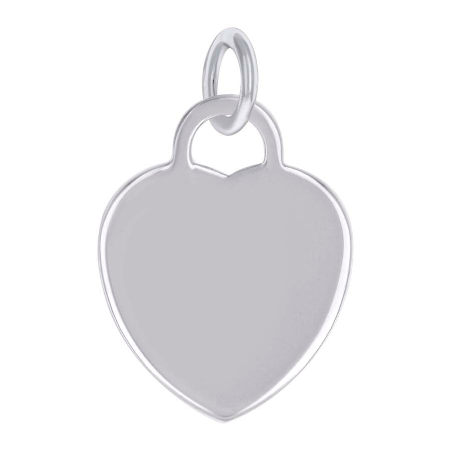 925 Sterling Silver 6.5mm Pendant Silver Plated