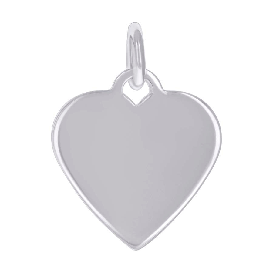 925 Sterling Silver 6.5mm Pendant Silver Plated
