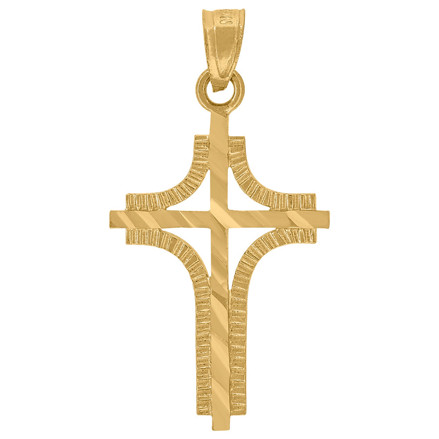 10Kt Cross Charm