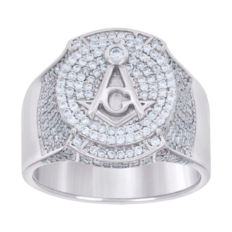 925 Sterling Silver 2.04Ctw Moissanite Ring S7-S11