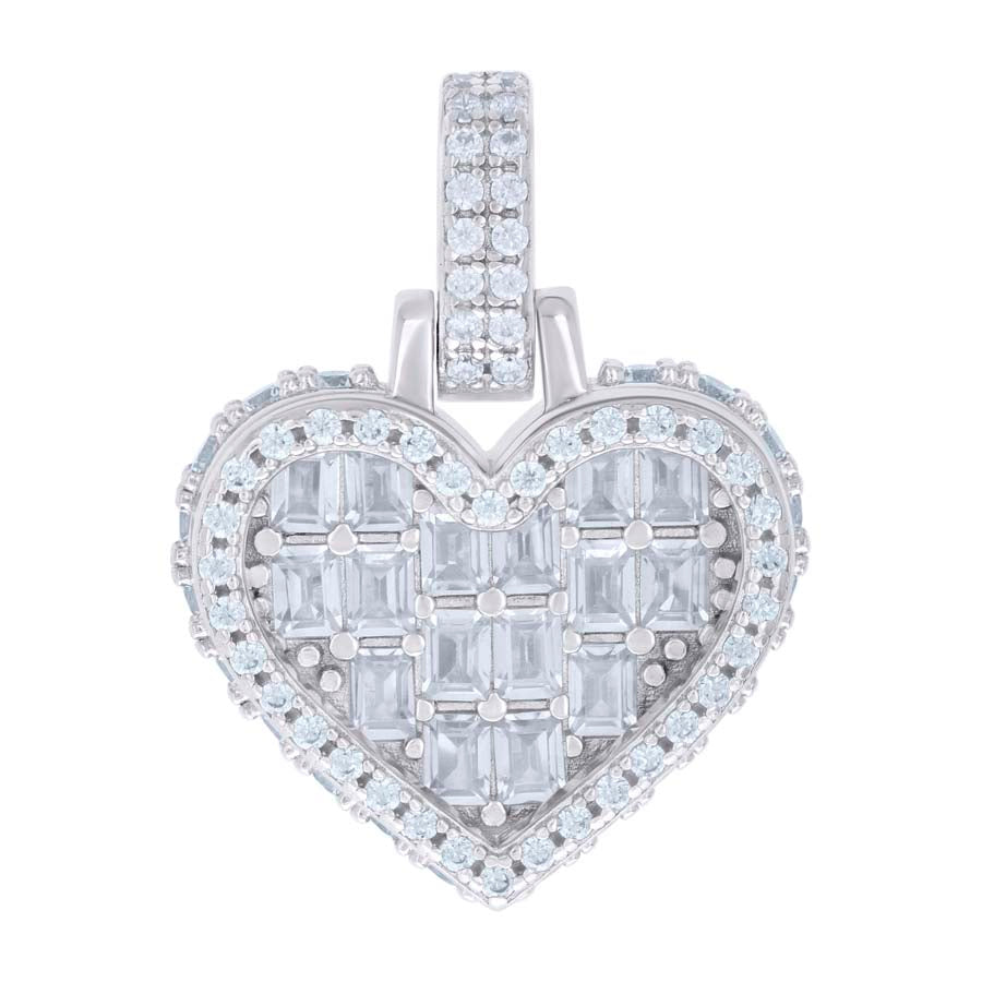 925 Sterling Silver Cz Pendant