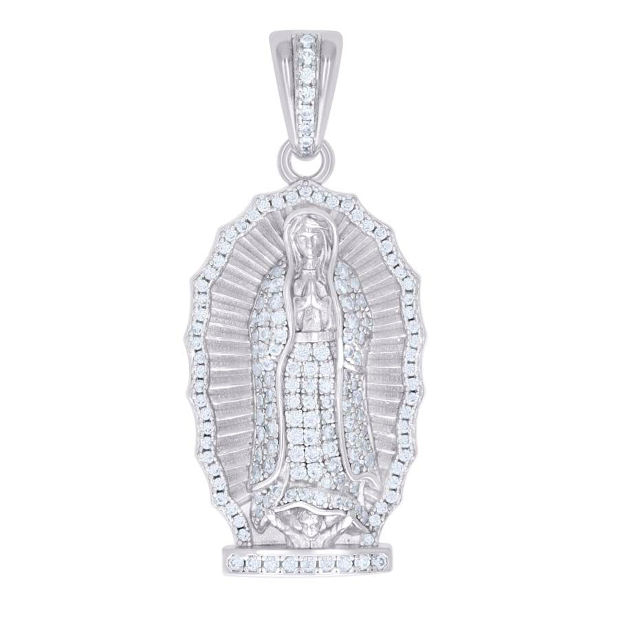 925 Sterling Silver Pendant Moissanite 1.13Ctw
