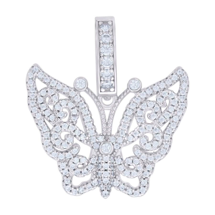 925 Sterling Silver Cz Pendant