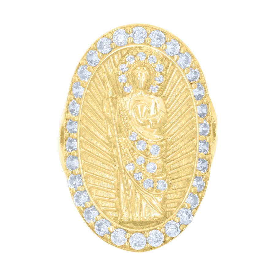 14Kt Gold Cz Ring