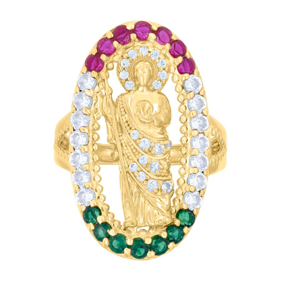 14Kt Gold Cz Ring