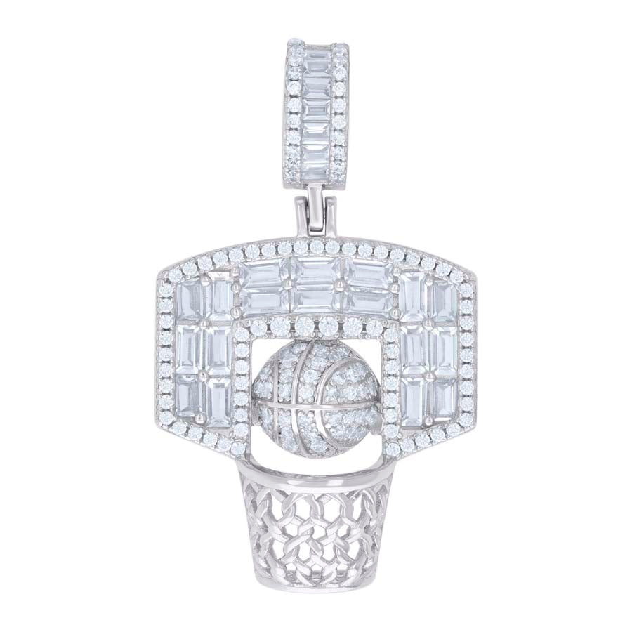 925 Sterling Silver Cz Pendant