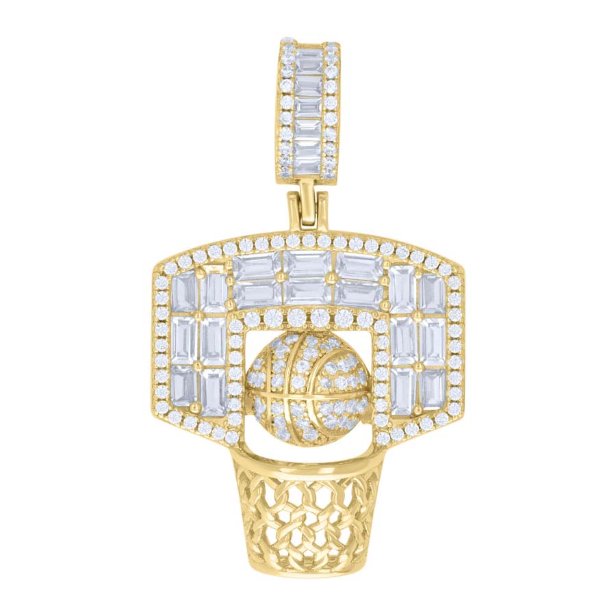 925 Sterling Silver Cz Pendant