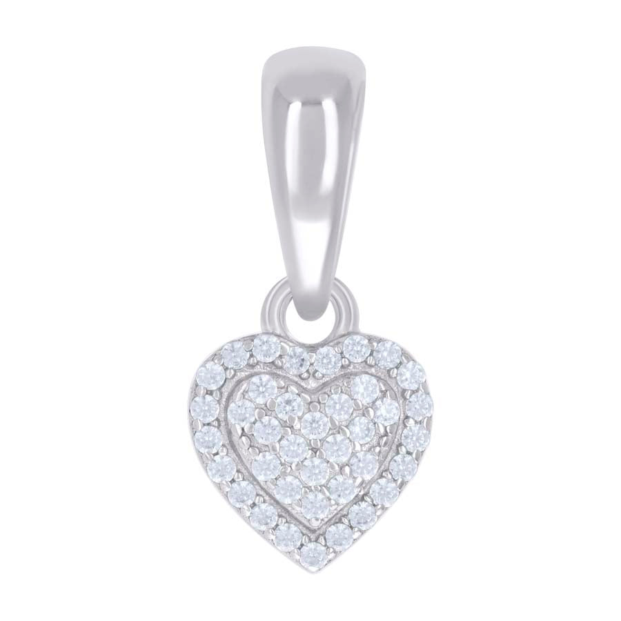 925 Sterling Silver Cz Pendant