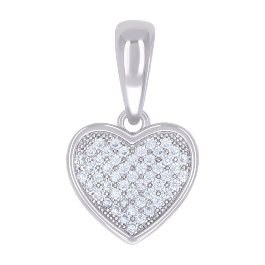 925 Sterling Silver Cz Pendant