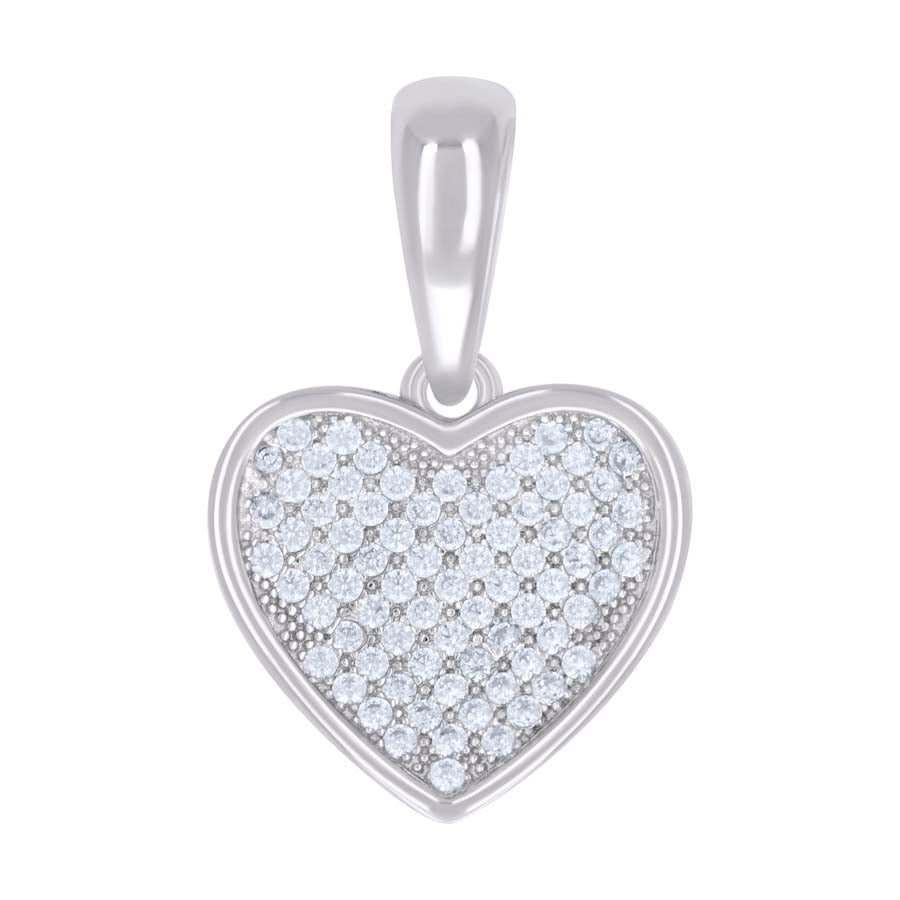 925 Sterling Silver Cz Pendant