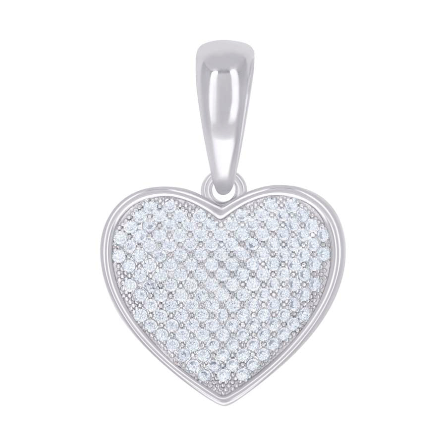 925 Sterling Silver Cz Pendant