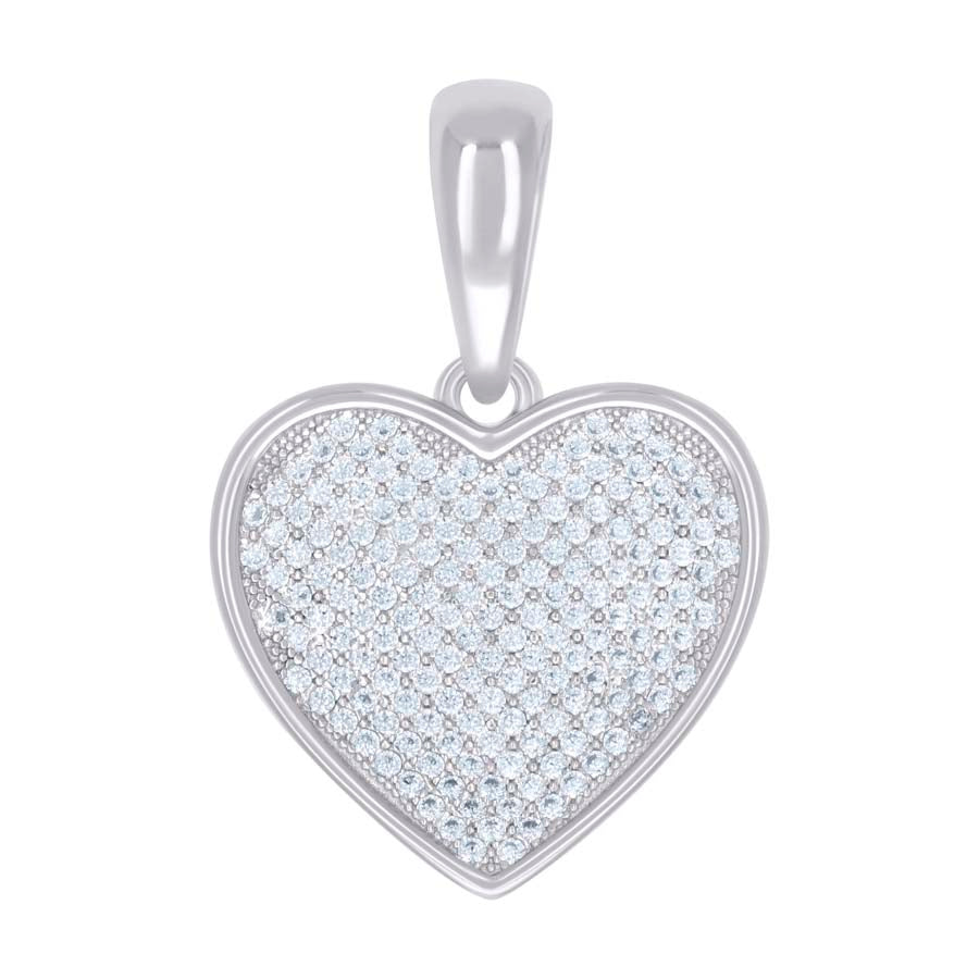 925 Sterling Silver Cz Pendant
