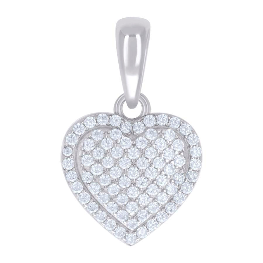 925 Sterling Silver Cz Pendant