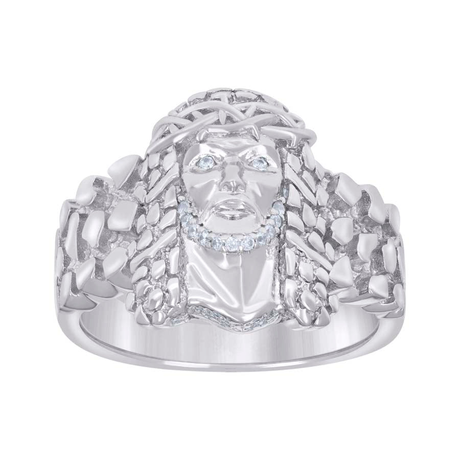 925 Sterling Silver Cz Ring S7-S11