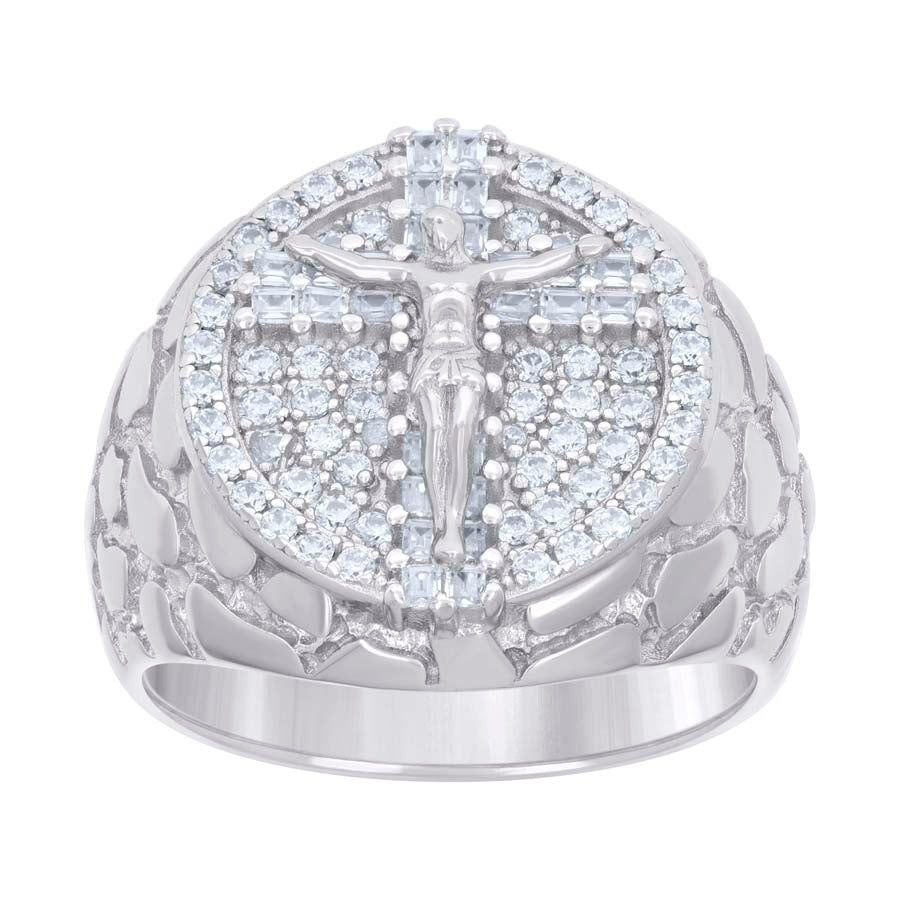 925 Sterling Silver Cz Ring S8-S11