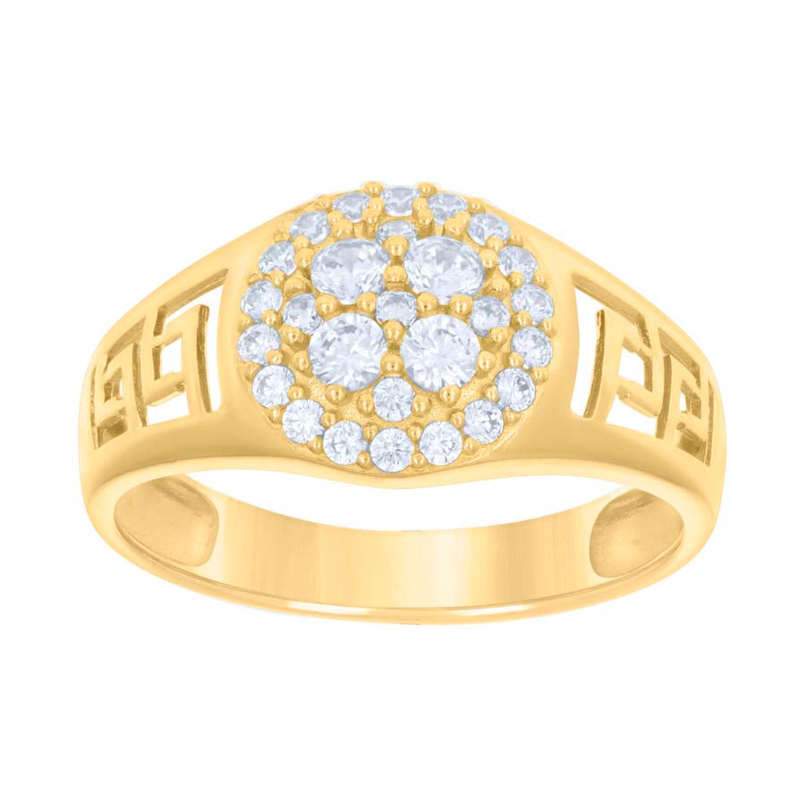 14Kt Gold Cz Ring