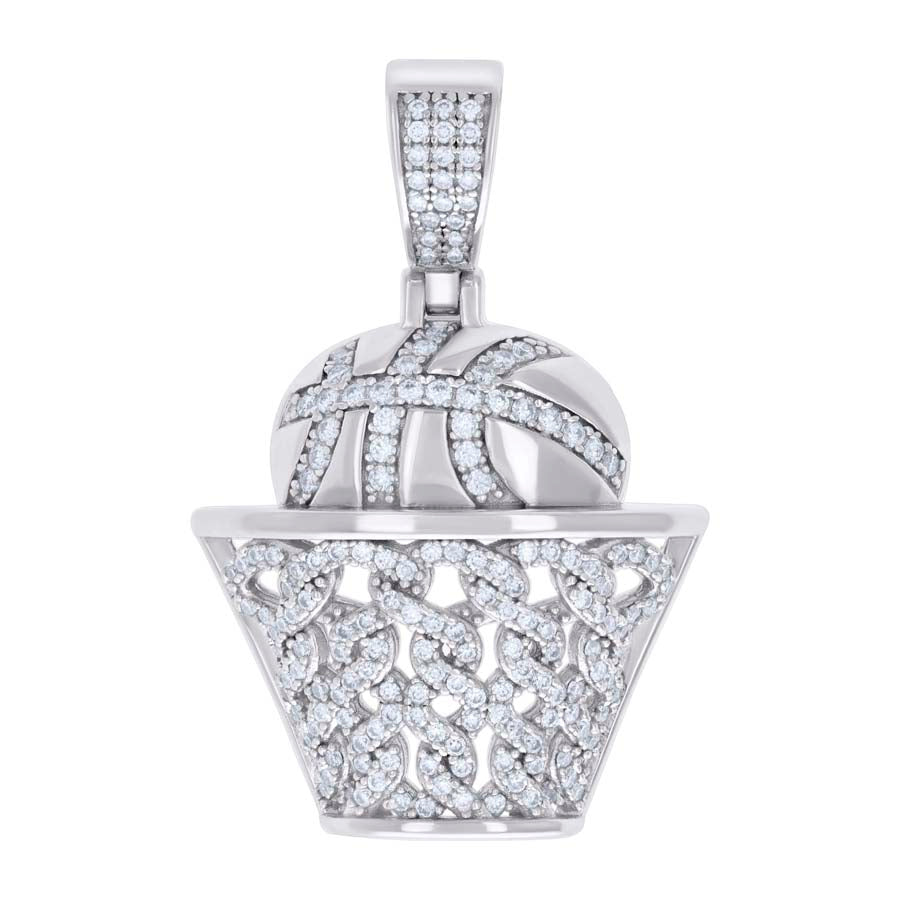 925 Sterling Silver Cz Pendant