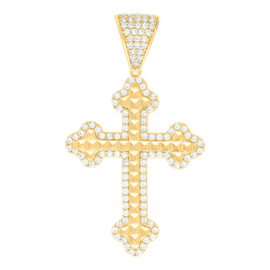 14Kt Gold Cz Pendant