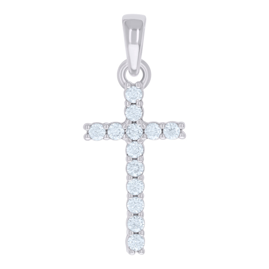 925 Sterling Silver Cz Pendant