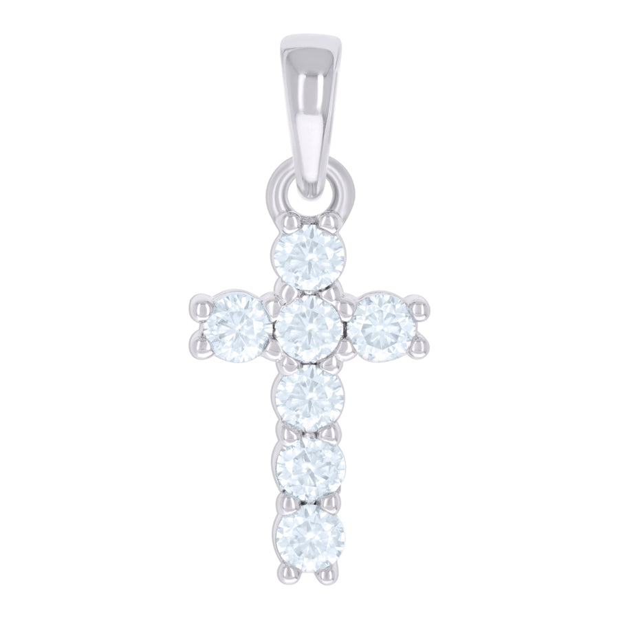 925 Sterling Silver Cz Pendant