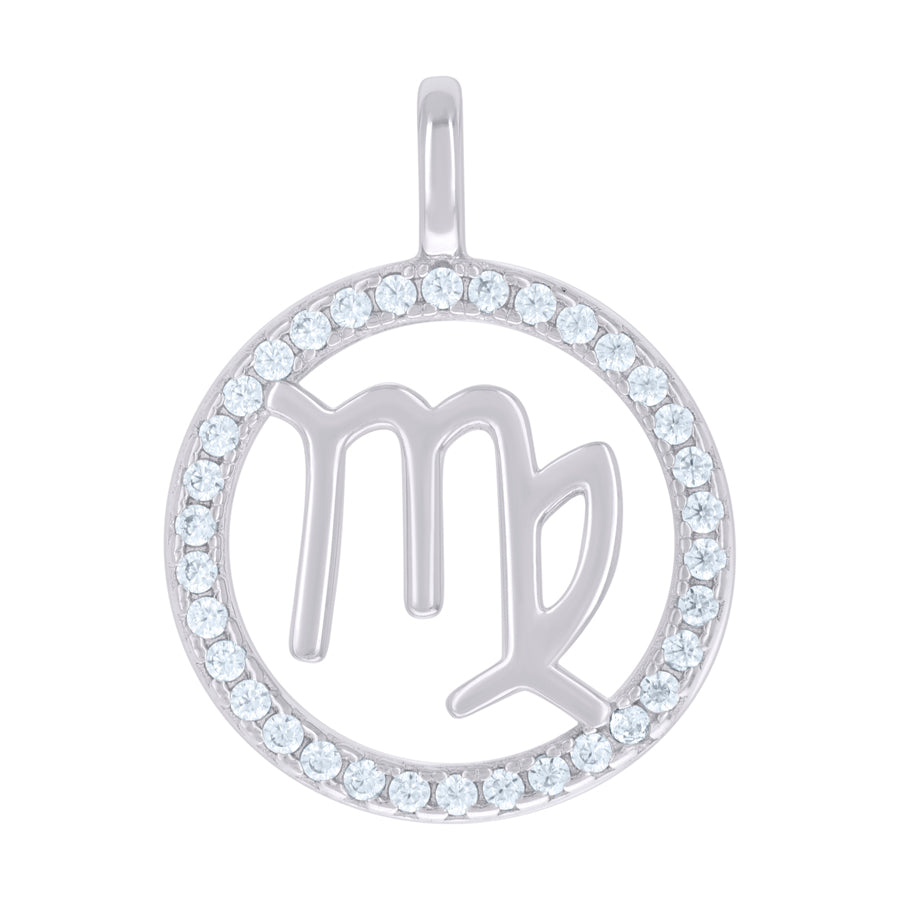 925 Sterling Silver Cz Pendant