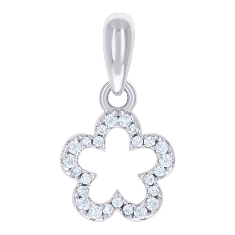 925 Sterling Silver Cz Pendant