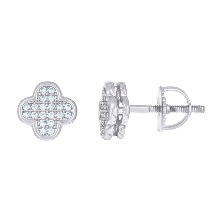 925 Silver Sterling Cz Earrings