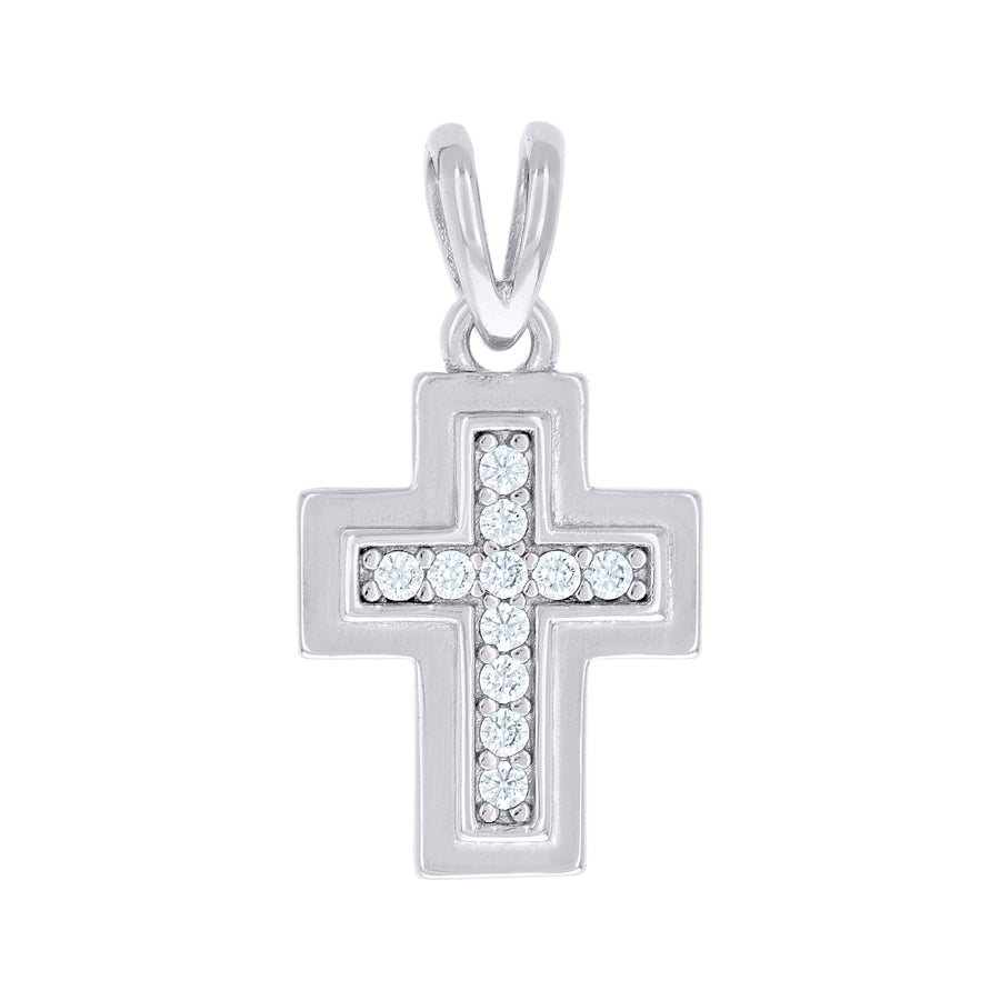 925 Sterling Silver Cz Pendant