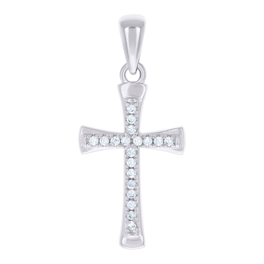 925 Sterling Silver Cz Pendant