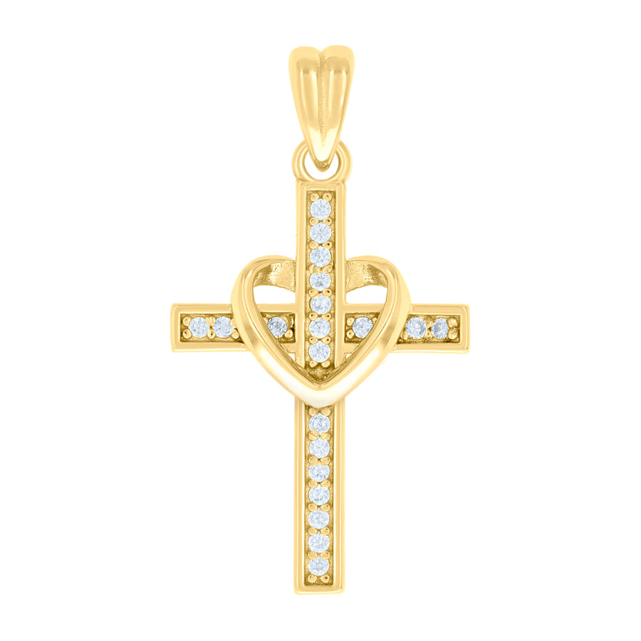 925 Sterling Silver Cz Pendant