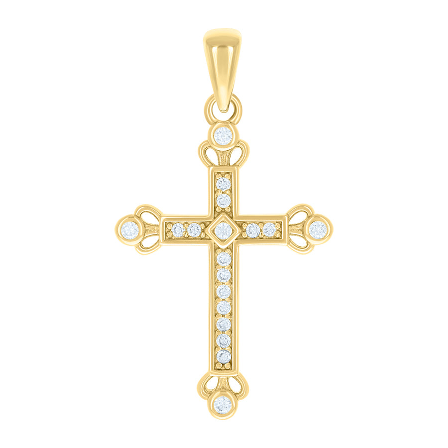 925 Sterling Silver Cz Pendant