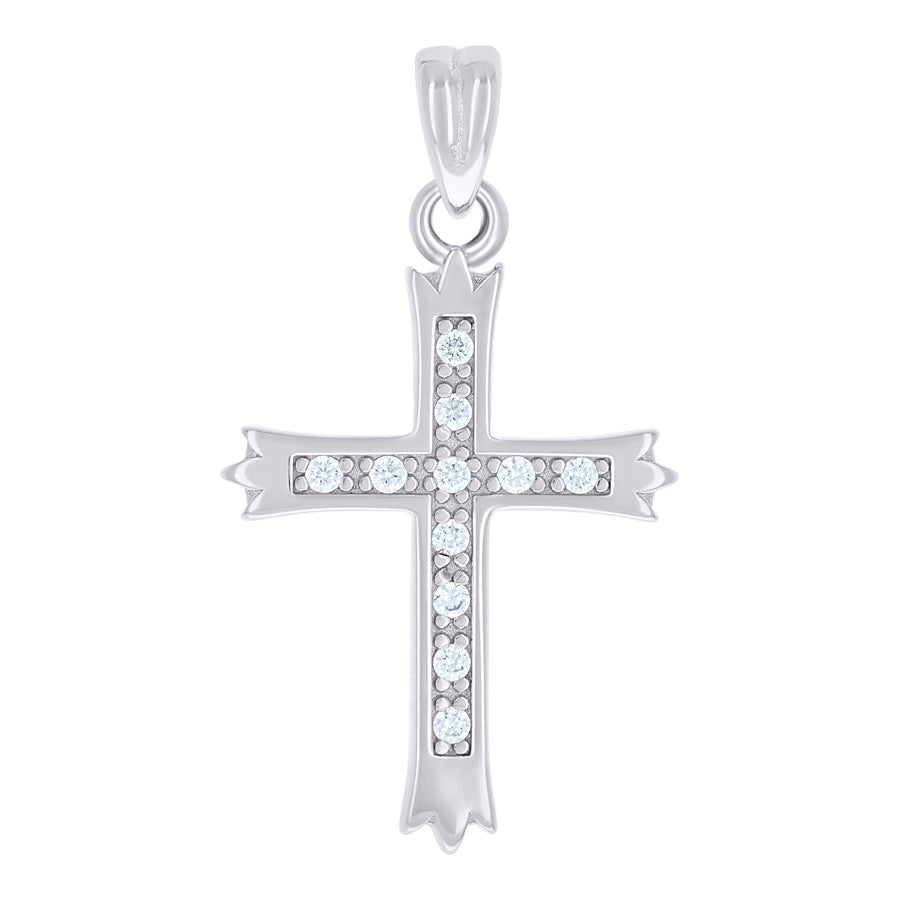 925 Sterling Silver Cz Pendant