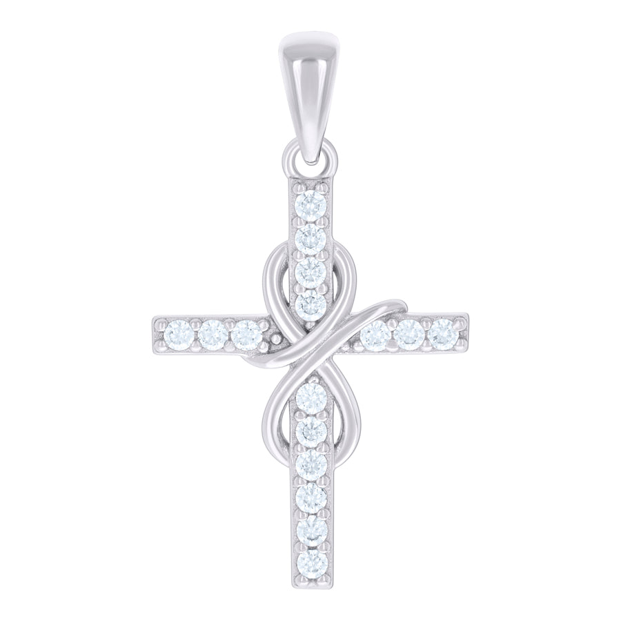 925 Sterling Silver Cz Pendant