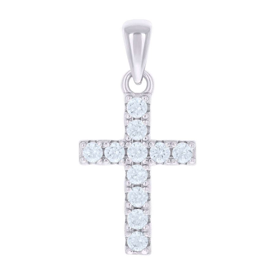 925 Sterling Silver Cz Pendant