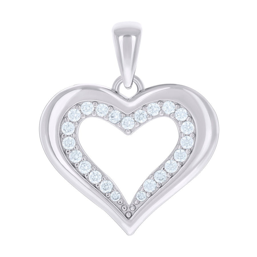 925 Sterling Silver Cz Pendant