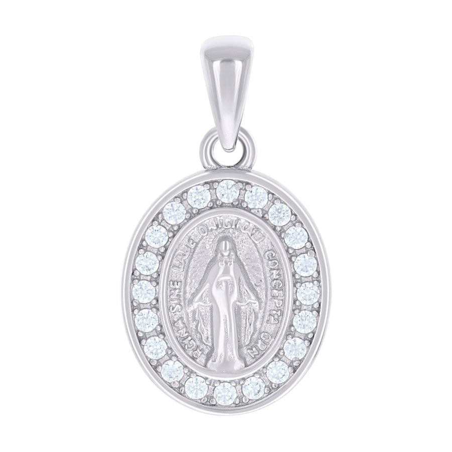 925 Sterling Silver Cz Pendant