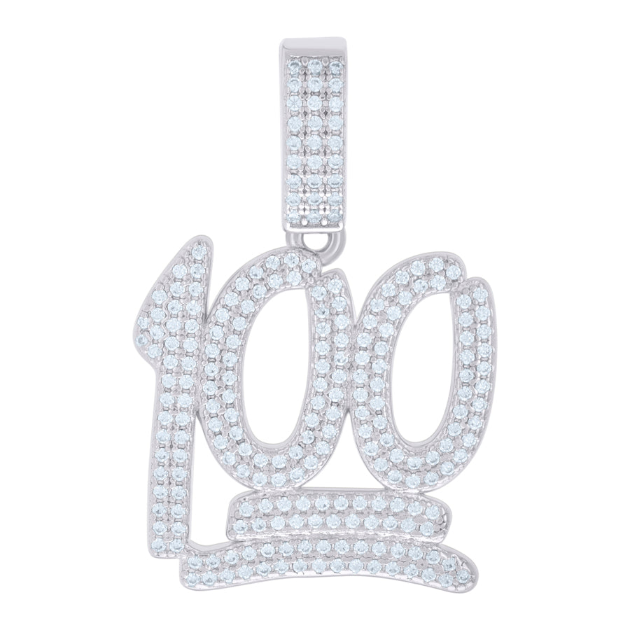 925 Sterling Silver Cz Pendant