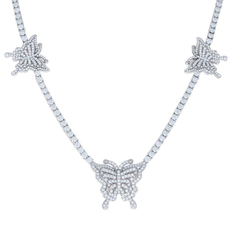 925 Sterling Silver Moissanite Necklace