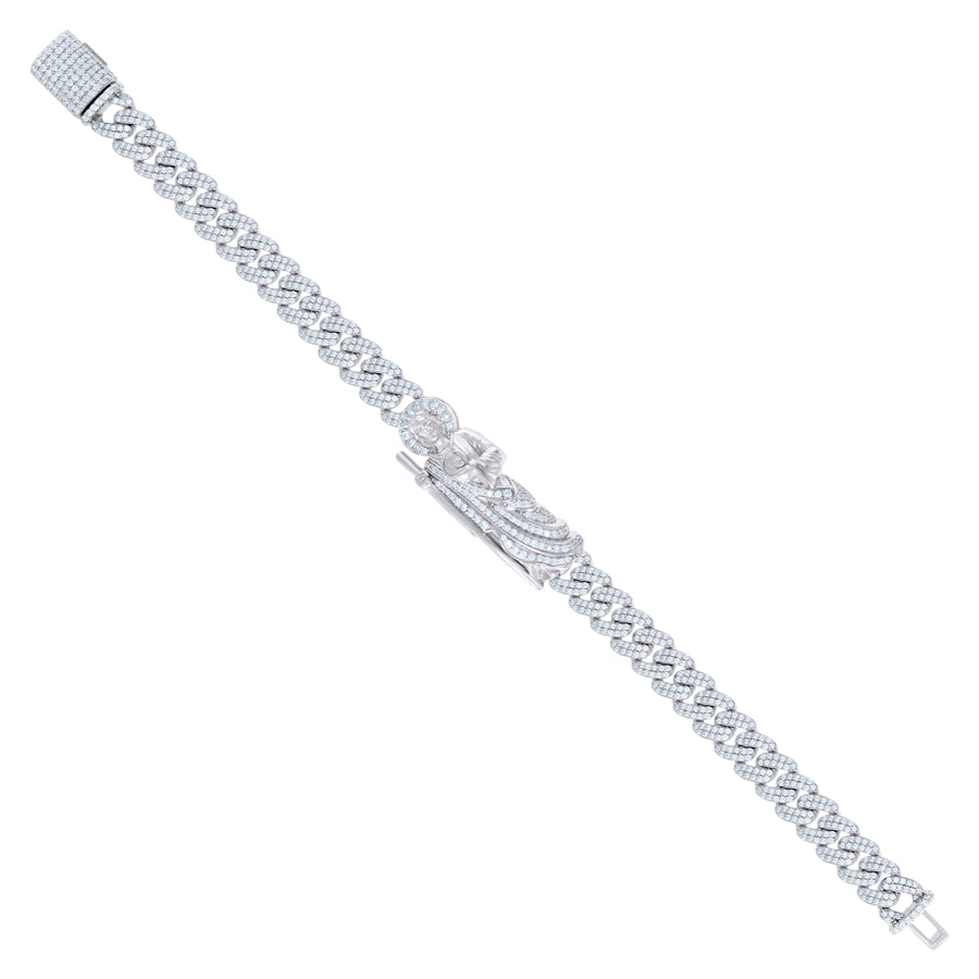 925 Sterling Silver R:5.11Ctw, B:0.43Ctw Moissanit