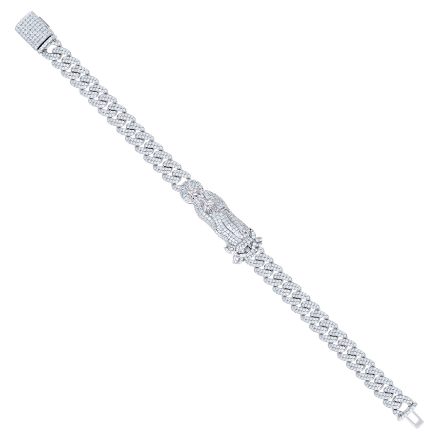 925 Sterling Silver R:6.29Ctw, B:0.29Ctw Moissanit