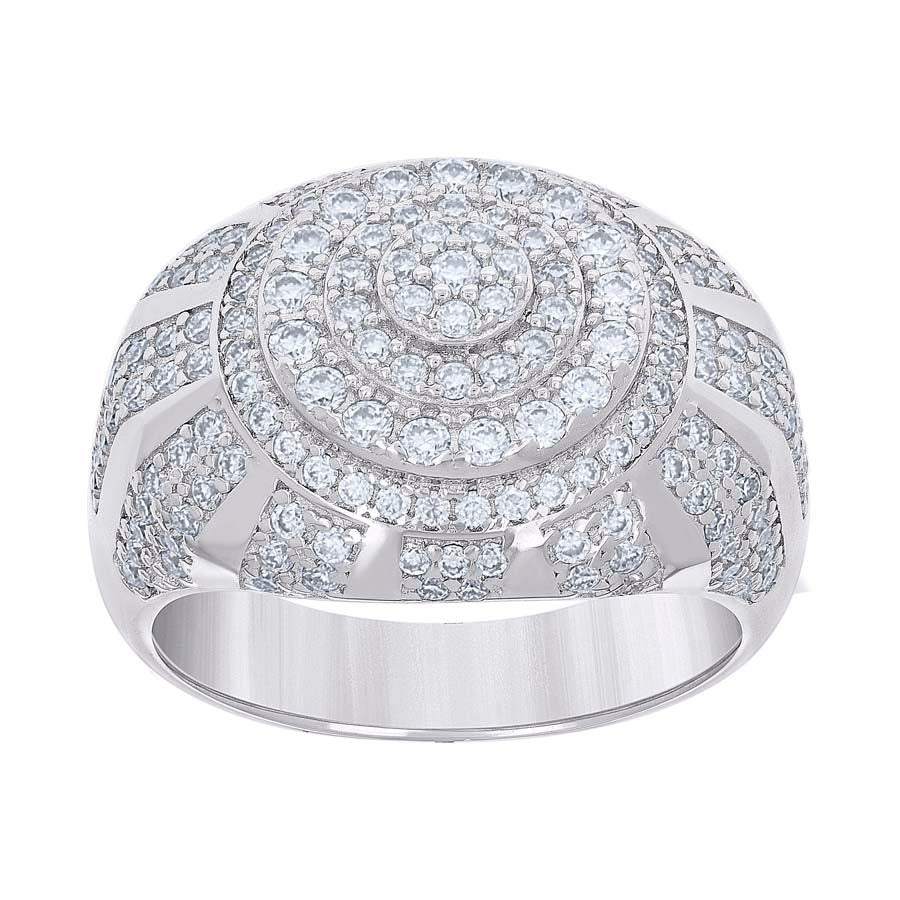 925 Silver 2.45Ctw Moissanite Ring S9-S12