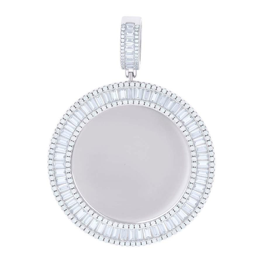 925 Sterling Silver Cz Pendant