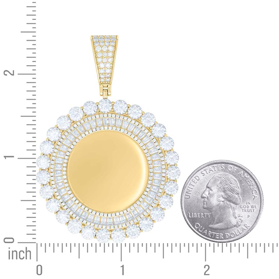 925 Sterling Silver Cz Pendant