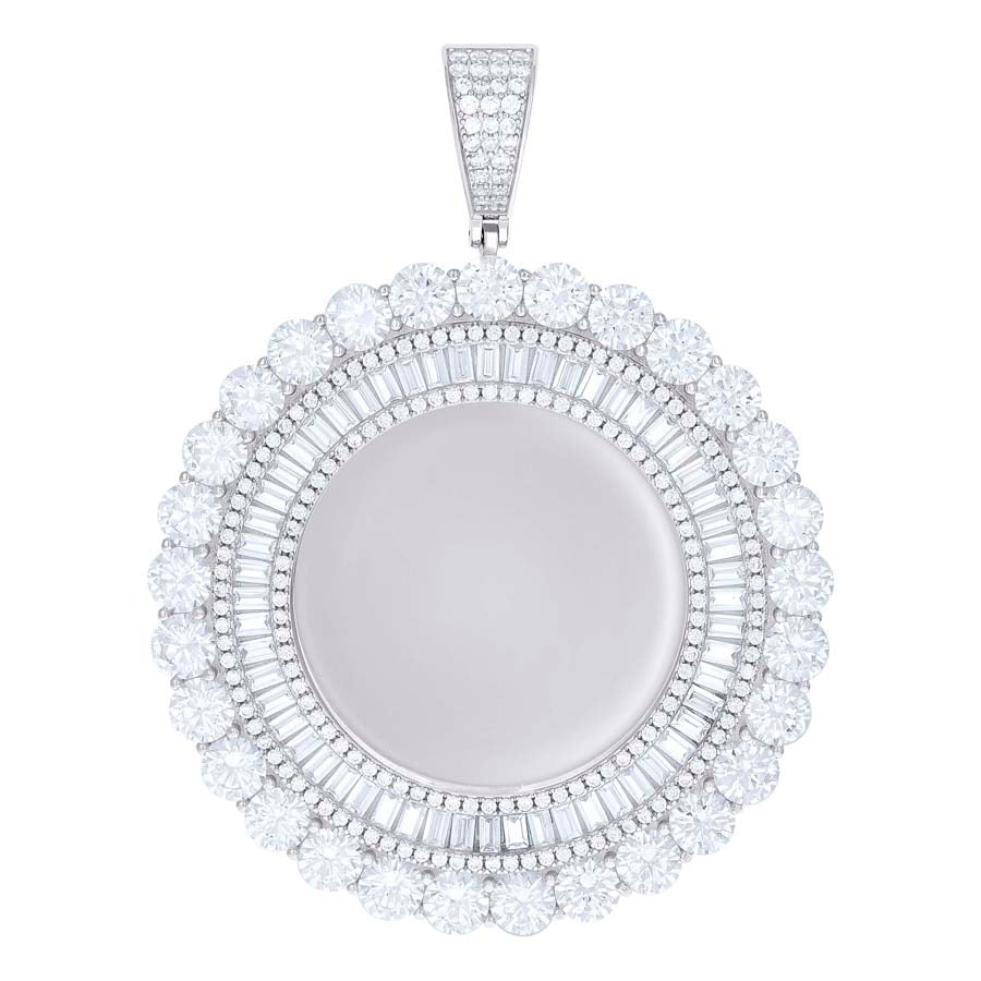 925 Sterling Silver Cz Pendant