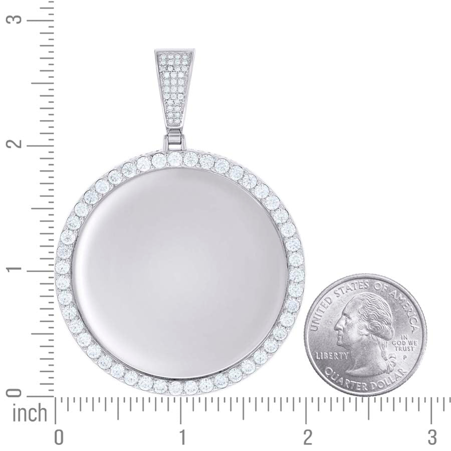 925 Sterling Silver Cz Pendant