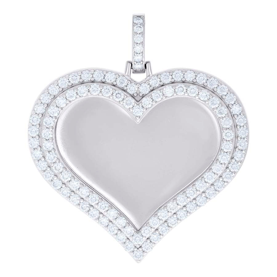 925 Sterling Silver Cz Pendant