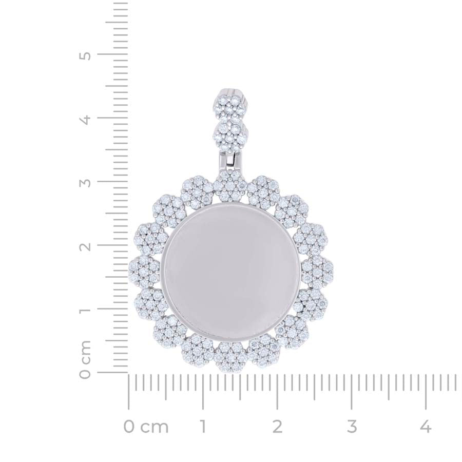 925 Sterling Silver Cz Pendant