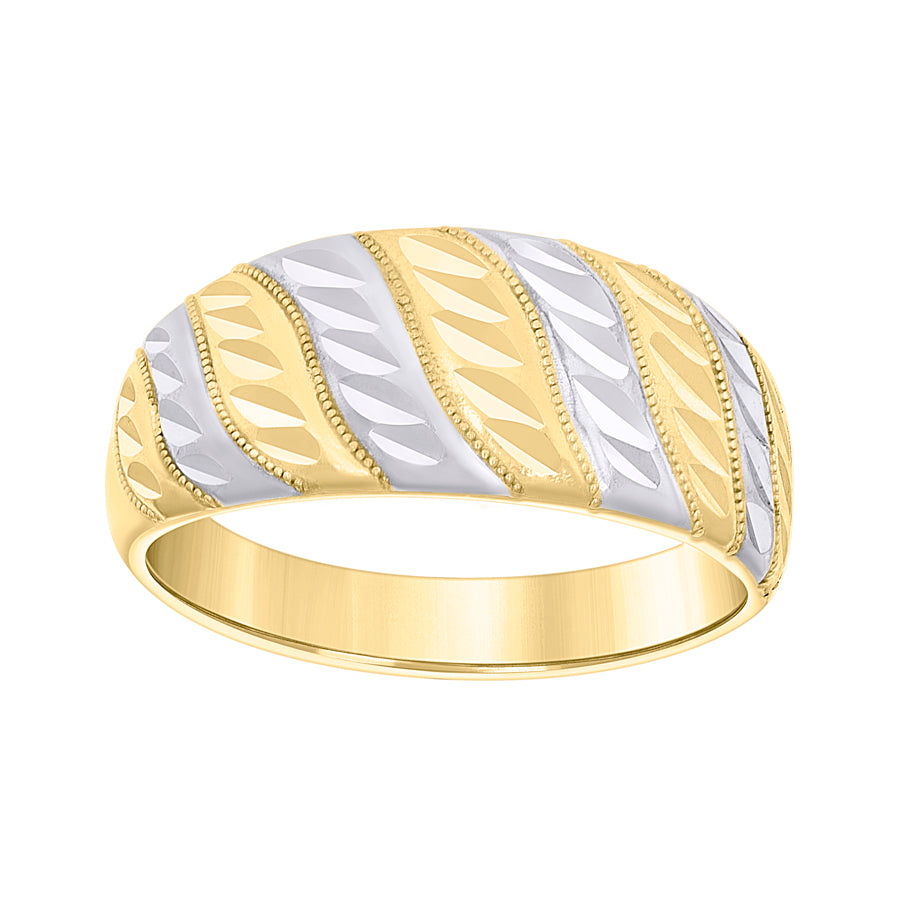 10Kt Gold Cz Ring